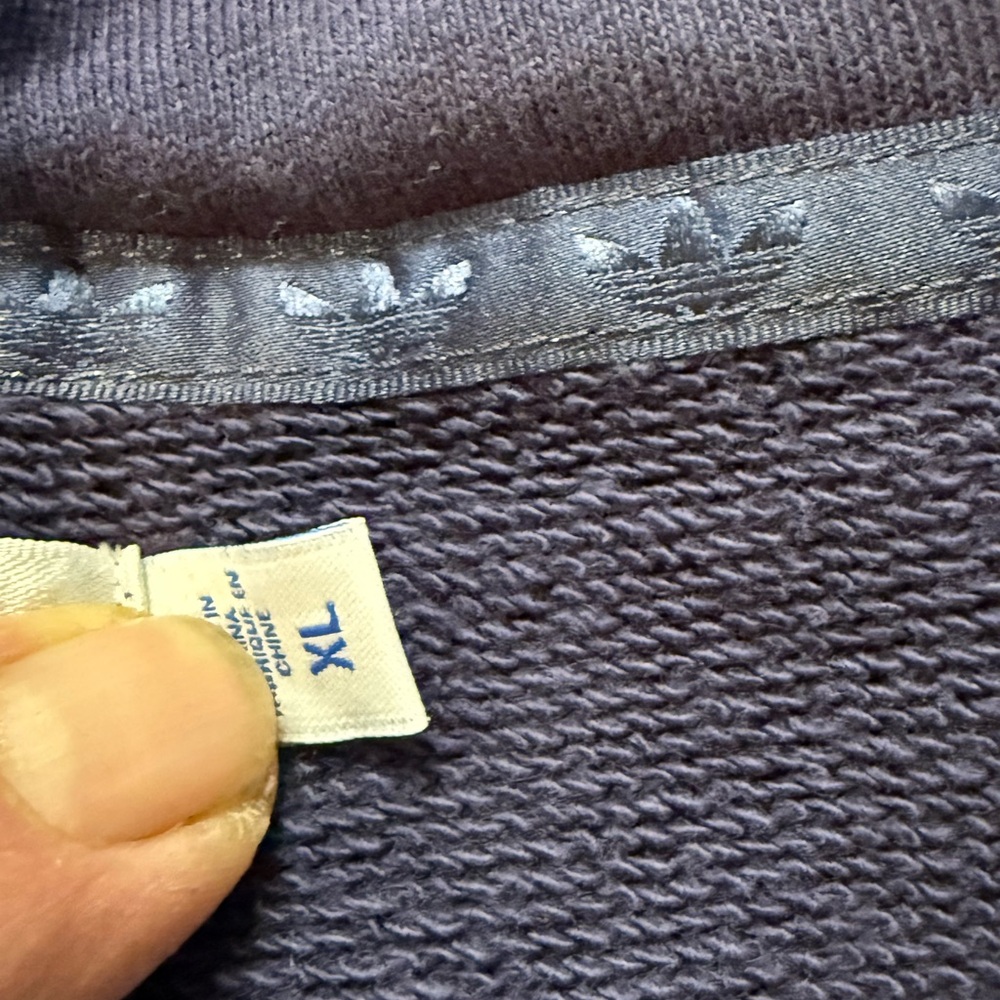 Adidas‎ Navy Sleeveless Hoodie - Picture 8 of 11